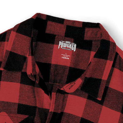 Gas Powered Checkered Flannel - Red