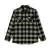 Gas Powered Checkered Flannel - Olive
