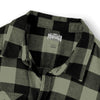 Gas Powered Checkered Flannel - Olive