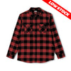 Gas Powered Checkered Flannel - Red