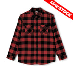 Gas Powered Checkered Flannel - Red