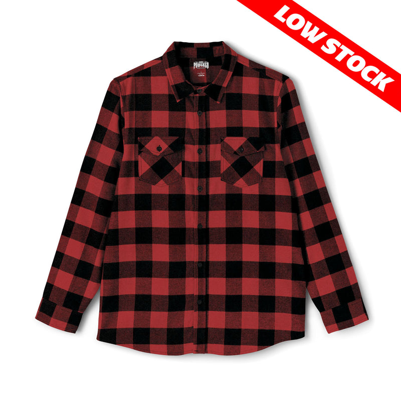 Gas Powered Checkered Flannel - Red