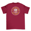 Skull Tee - Maroon